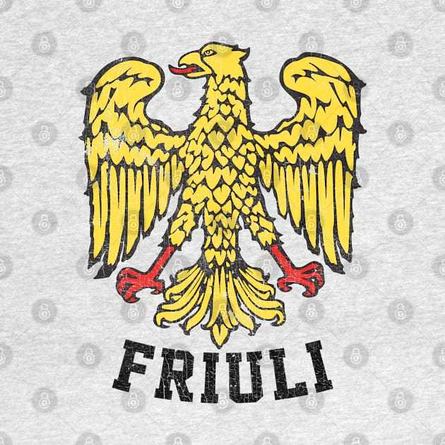 Friuli Venezia Giulia / Coat of Arms / Vintage Style by DankFutura